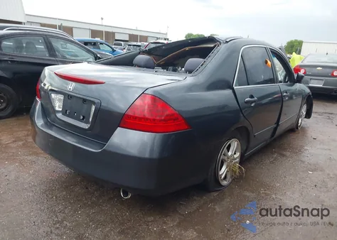 2007 Honda Accord 2.4 Se from USA, damaged, VIN JHMCM56377C003100